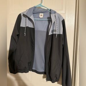 Vans XS women’s jacket. Could be considered a rain jacket or windbreaker